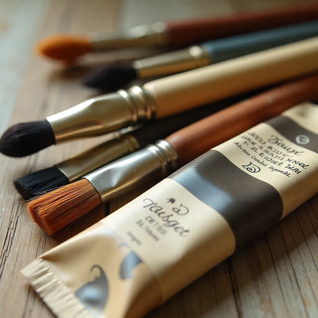 Colorful artwork showcasing vibrant eco-friendly paint pigments