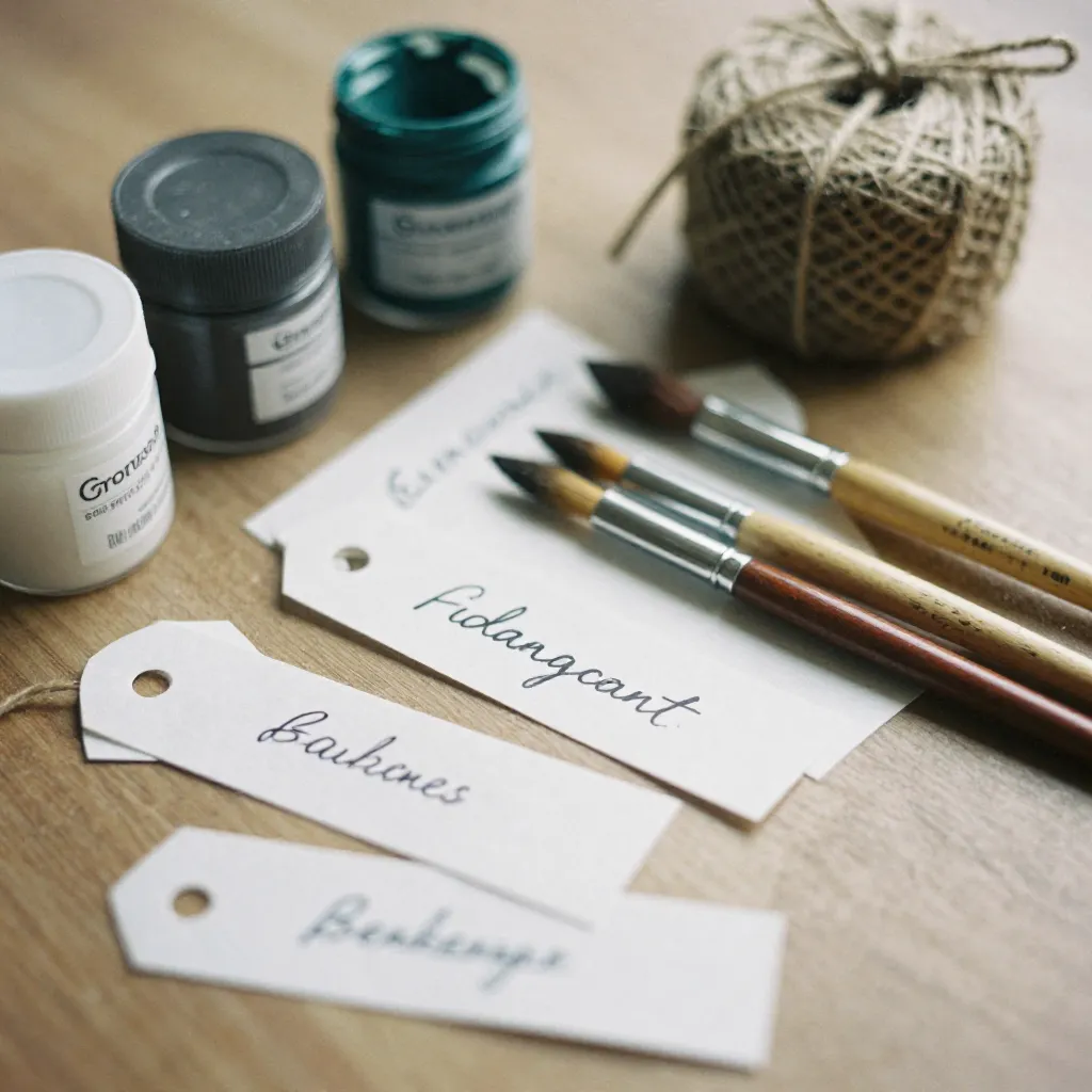 Textured painting demonstrating natural paint application techniques